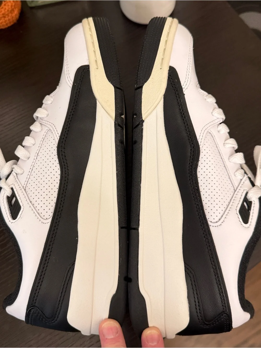 Jordan Flight Court Sneakers - White / Black Mens 8 NIB